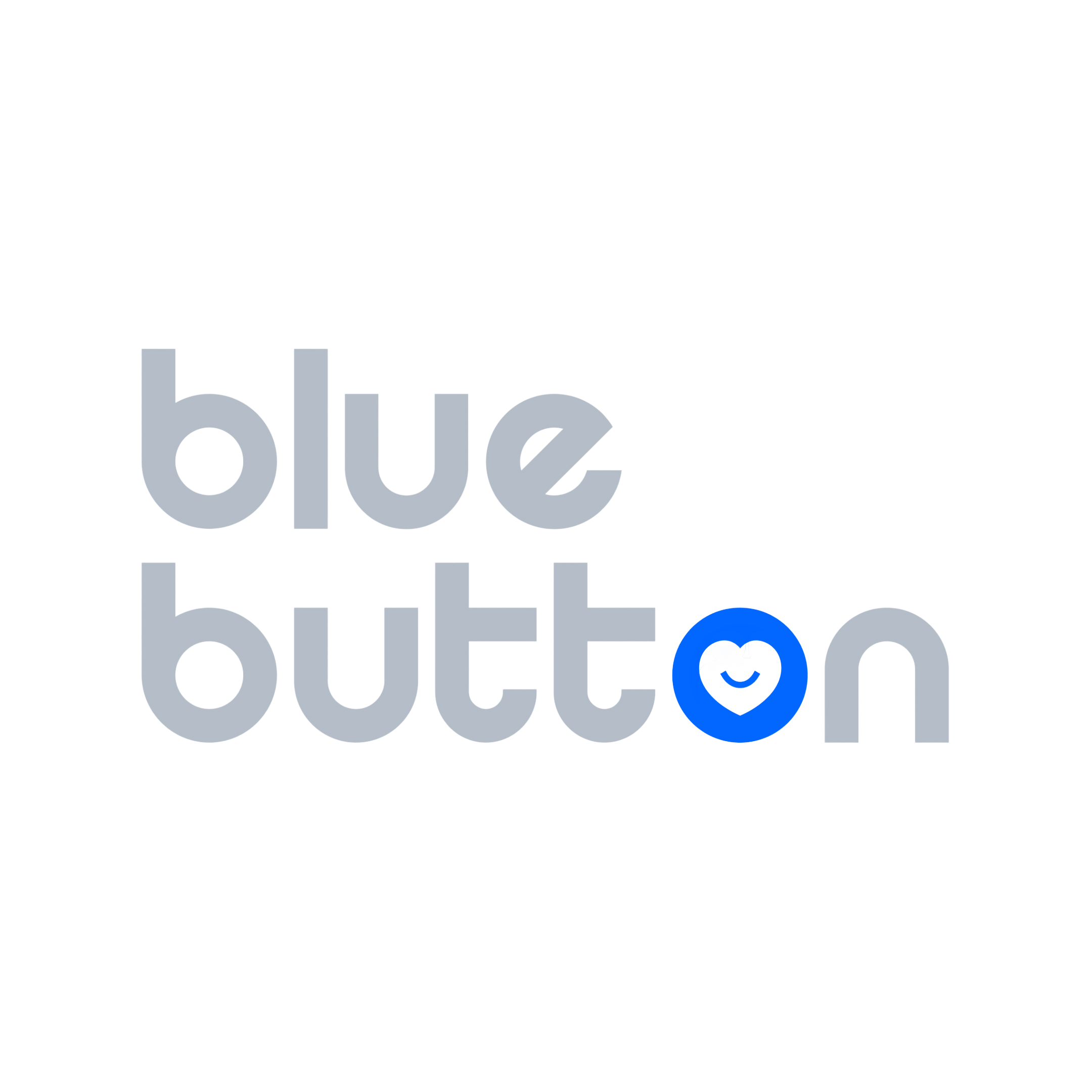 blue button